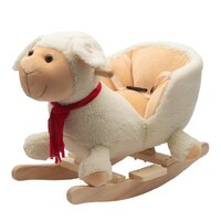 PLAYTO houpací ovečka s melodií bílá