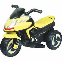 BAYO elektrická motorka KICK žlutá