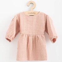 NEW BABY šaty COMFORT CLOTHES růžová vel. 86