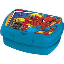 COLZANI svačinový box Spiderman modrá