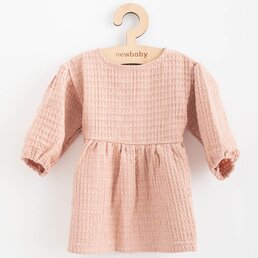 NEW BABY šaty COMFORT CLOTHES růžová vel. 86