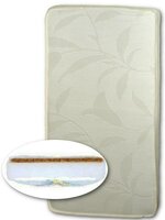 SENSILLO dětská matrace molitan-kokos 120x60 cm LUX bílá SENSILLO dětská matrace molitan-kokos 120x60 cm LUX bílá