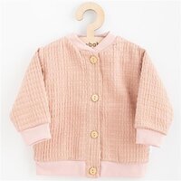 NEW BABY kabátek COMFORT CLOTHES růžová vel. 80