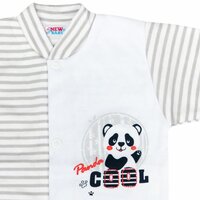 NEW BABY overal PANDA bílá vel. 62