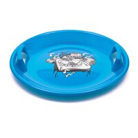 BABY MIX sáňkovací talíř 60 cm MUSIC modrá