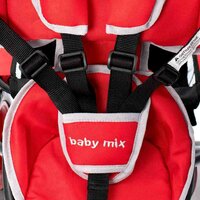 BABY MIX dětská tříkolka s LED světly LUX TRIKE růžová