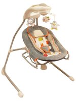 BABY MIX dětské houpací lehátko s projektorem šedá *N BABY MIX dětské houpací lehátko s projektorem šedá *N
