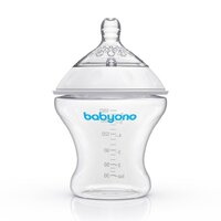 BABY ONO kojenecká láhev 180 ml bílá