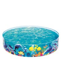 BESTWAY dětský bazén s pevnou stěnou MOŘE 183x38 cm BESTWAY dětský bazén s pevnou stěnou MOŘE 183x38 cm