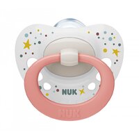 NUK šidítko Signature 0-6 m bílá