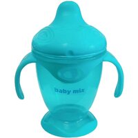BABY MIX dětský kouzelný hrneček 200 ml modrá