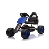 BABY MIX dětská šlapací motokára Go-kart Speedy modrá