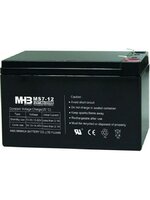 HADEX Pb akumulátor MHB VRLA AGM 12V/7Ah (MS7-12) - faston 6,3 mm