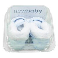 NEW BABY zimní capáčky modrá vel. 68