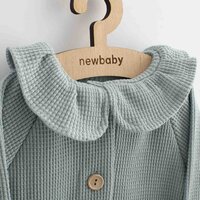 NEW BABY kabátek na knoflíky Luxury clothing Laura šedá vel. 86