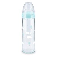 NUK kojenecká láhev NEW CLASSIC 240 ml modrá