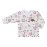 KOALA tričko s dlouhým rukávem FLOWERS růžová vel. 62
