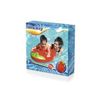 BESTWAY dětské nafukovací lehátko s úchyty Jahoda 84x56 cm červená