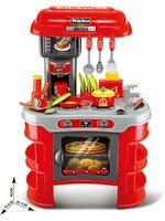 Dětská kuchyňka Little Chef Baby Mix červená 32 ks *N Dětská kuchyňka Little Chef Baby Mix červená 32 ks *N