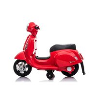 BABY MIX dětská elektrická motorka Vespa červená