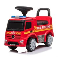 BABY MIX dětské odrážedlo se zvukem Mercedes HASIČI červená BABY MIX dětské odrážedlo se zvukem Mercedes HASIČI červená
