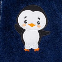 NEW BABY zimní kombinéza PENGUIN modrá vel. 74