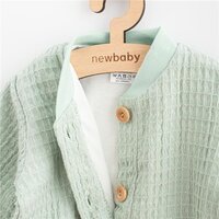 NEW BABY kabátek COMFORT CLOTHES zelená vel. 74