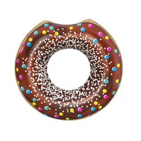 BESTWAY dětský velký nafukovací kruh DONUT 107 cm hnědá