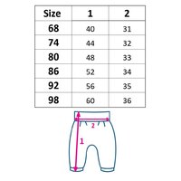 NEW BABY softshellové kalhoty růžová vel. 74
