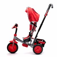 BABY MIX dětská tříkolka s LED světly LUX TRIKE růžová