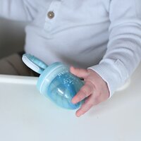 AKUKU dětská krmící síťka na potraviny Hvězdy modrá