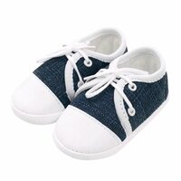 NEW BABY capáčky tenisky JEANS modrá vel. 12-18 m NEW BABY capáčky tenisky JEANS modrá vel. 12-18 m