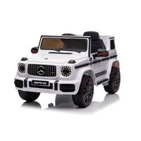 BABY MIX elektrické autíčko Mercedes-Benz G63 AMG bílá