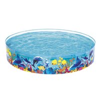 BESTWAY dětský bazén s pevnou stěnou SEA 244x46 cm BESTWAY dětský bazén s pevnou stěnou SEA 244x46 cm