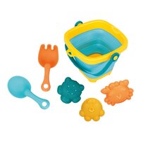 BABY MIX skládací kyblík a hračky do vody 5 ks BABY MIX skládací kyblík a hračky do vody 5 ks