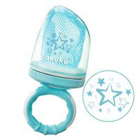 AKUKU dětská krmící síťka na potraviny Hvězdy modrá