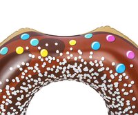 BESTWAY dětský velký nafukovací kruh DONUT 107 cm hnědá