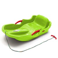 BABY MIX plastové boby s opěradlem a brzdami SPEED BOB zelená BABY MIX plastové boby s opěradlem a brzdami SPEED BOB zelená