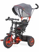 TOYZ dětská tříkolka s vodící tyčí BUZZ červená TOYZ dětská tříkolka s vodící tyčí BUZZ červená