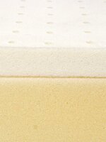 SENSILLO dětská matrace latex-molitan 120x60 cm bílá