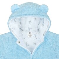 NEW BABY zimní kabátek NICE BEAR modrá vel. 74