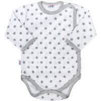 NEW BABY body celorozepínací CLASSIC II šedá vel. 50