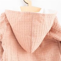 NEW BABY mušelínový overal s kapucí COMFORT CLOTHES růžová vel. 62