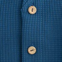 NEW BABY kabátek na knoflíky Luxury clothing Oliver modrá vel. 86