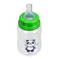 AKUKU láhev s obrázkem 125 ml PANDA zelená