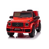 BABY MIX elektrické autíčko Mercedes-Benz G63 AMG červená