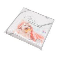 NEW BABY dětská froté osuška MEDVĚD 80x80 cm bílá