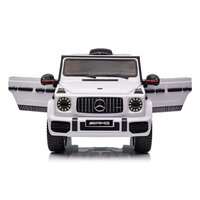 BABY MIX elektrické autíčko Mercedes-Benz G63 AMG bílá