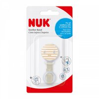 NUK stužka na šidítko béžová