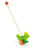 Dřevěná jezdící hračka Viga dinosaurus Dřevěná jezdící hračka Viga dinosaurus